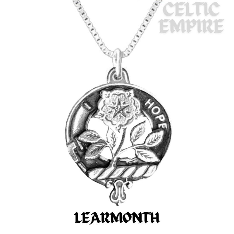 Learmonth Family Clan Crest Scottish Pendant