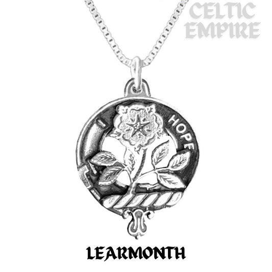 Learmonth Family Clan Crest Scottish Pendant