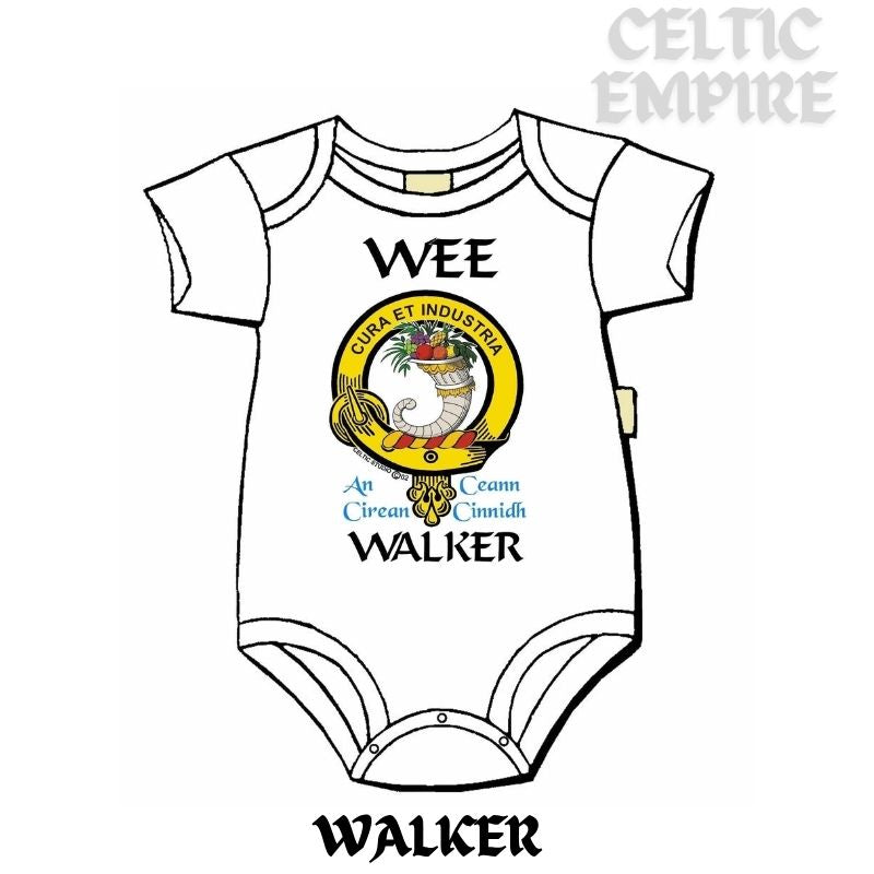 Walker Scottish Family Clan Crest Baby Jumper