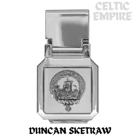 Duncan Sketraw Scottish Family Clan Crest Money Clip