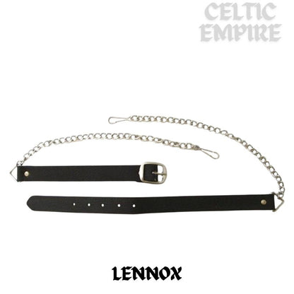 Lennox Scottish Family Clan Badge Sporran, Leather