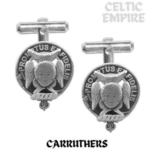Carruthers Scottish Family Clan Crest Cufflinks