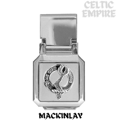 MacKinlay Scottish Family Clan Crest Money Clip