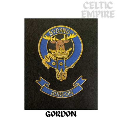 Gordon Scottish Family Clan Embroidered Crest