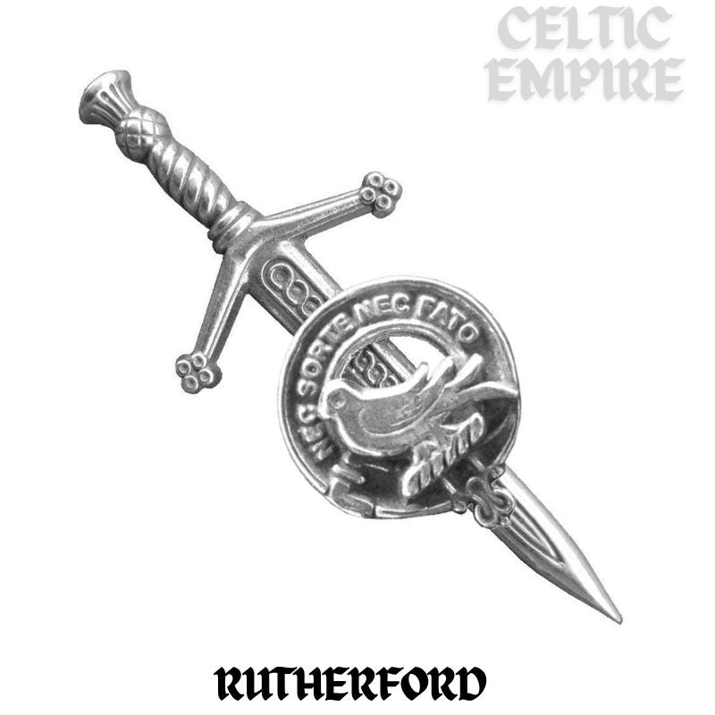 Rutherford Scottish Small Family Clan Kilt Pin
