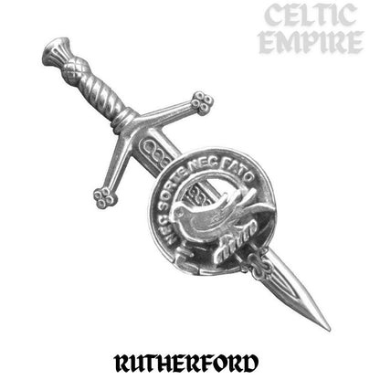 Rutherford Scottish Small Family Clan Kilt Pin