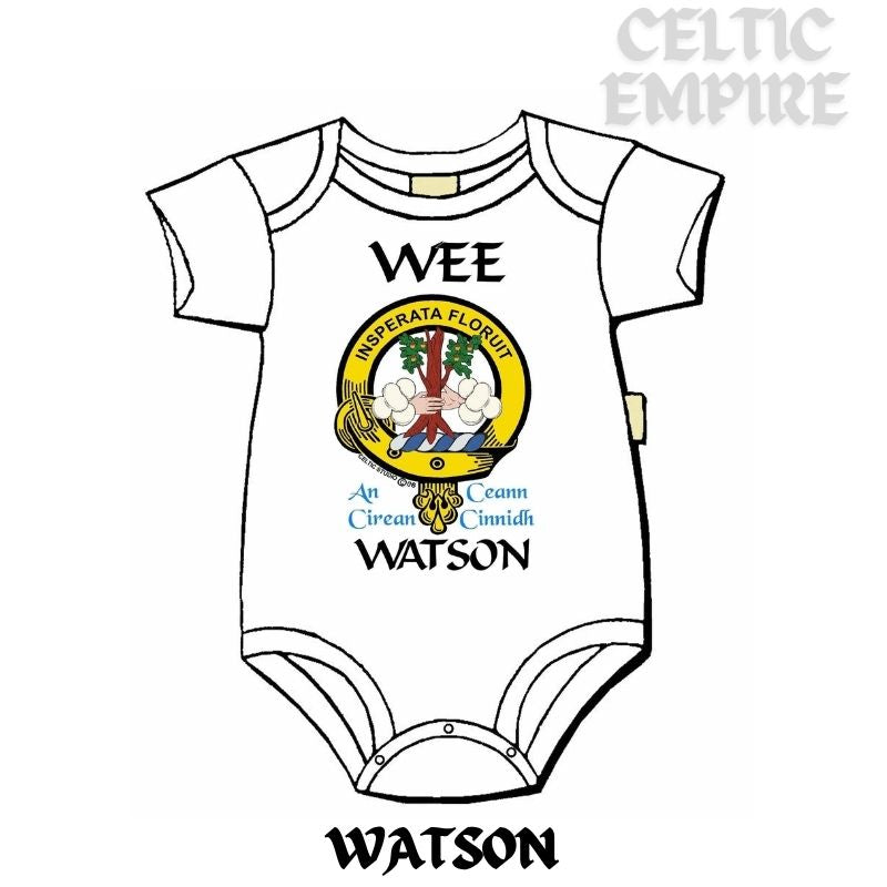 Watson Scottish Family Clan Crest Baby Jumper