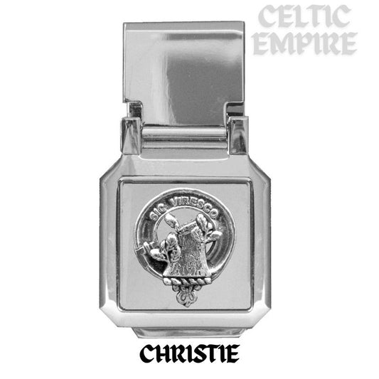 Christie Scottish Family Clan Crest Money Clip