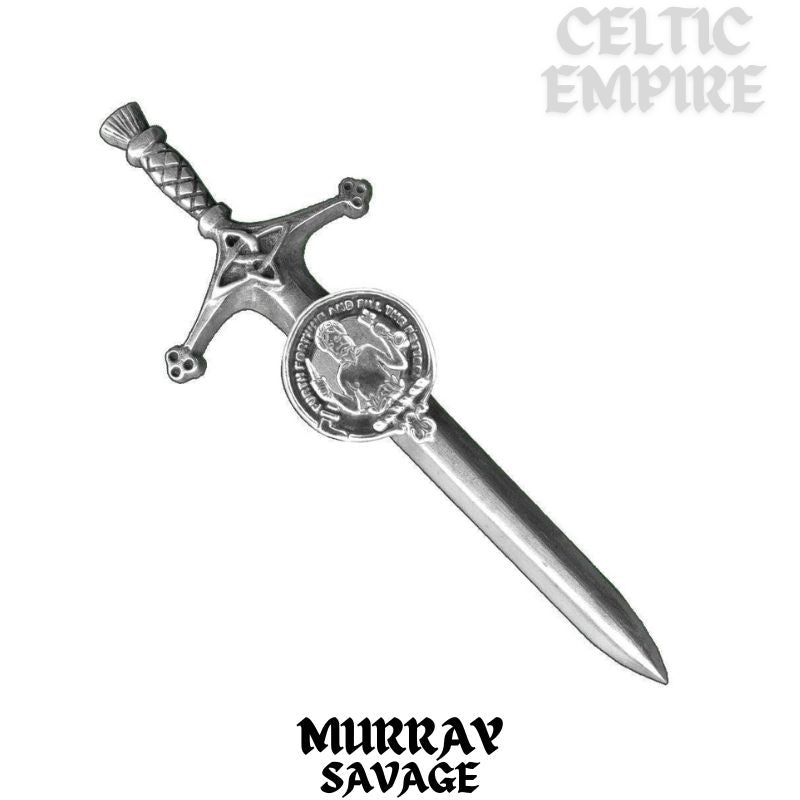 Murray (Savage) Family Clan Crest Kilt Pin, Scottish Pin