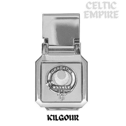 Kilgour Scottish Family Clan Crest Money Clip