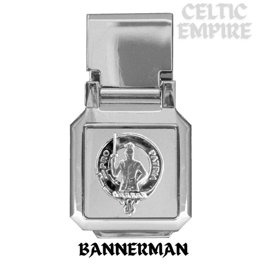 Bannerman Scottish Family Clan Crest Money Clip