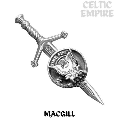 MacGill Scottish Small Family Clan Kilt Pin