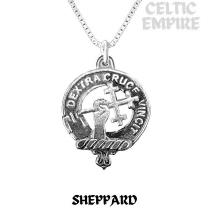 Sheppard Family Clan Crest Scottish Pendant