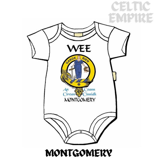 Montgomery Scottish Family Clan Crest Baby Jumper