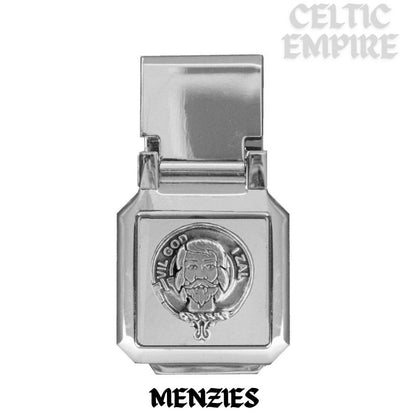 Menzies Scottish Family Clan Crest Money Clip