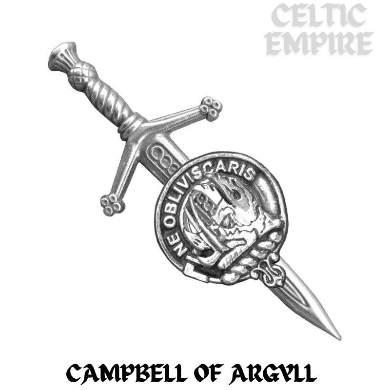 Campbell Argyll Scottish Family Small Clan Kilt Pin