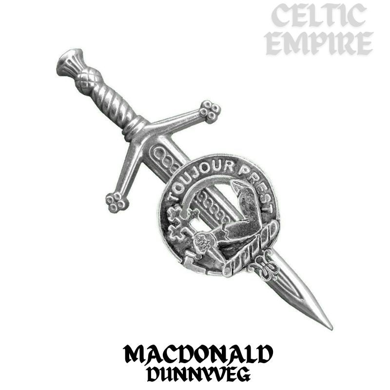 MacDonald Dunnyveg Scottish Small Family Clan Kilt Pin
