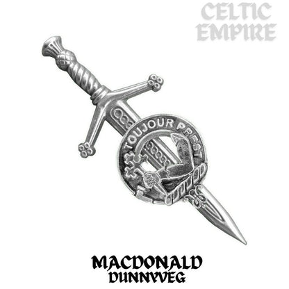 MacDonald Dunnyveg Scottish Small Family Clan Kilt Pin