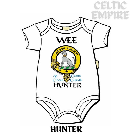 Hunter Scottish Family Clan Crest Baby Jumper