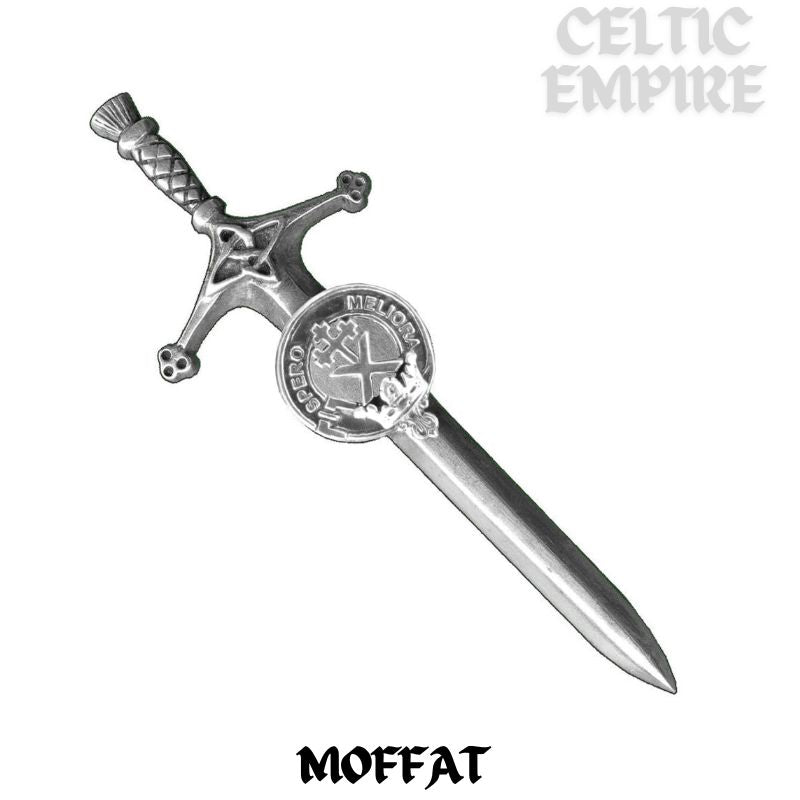 Moffatt Family Clan Crest Kilt Pin, Scottish Pin