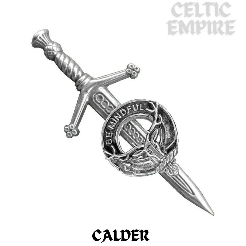 Calder Scottish Family Small Clan Kilt Pin