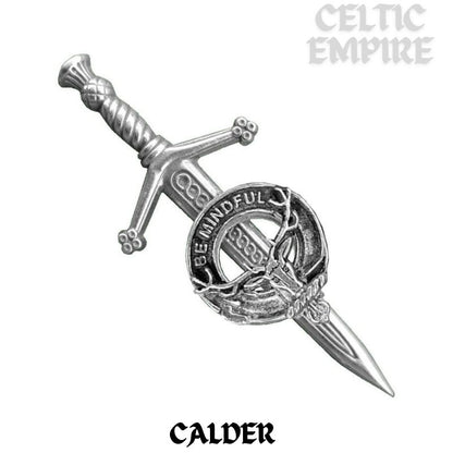 Calder Scottish Family Small Clan Kilt Pin