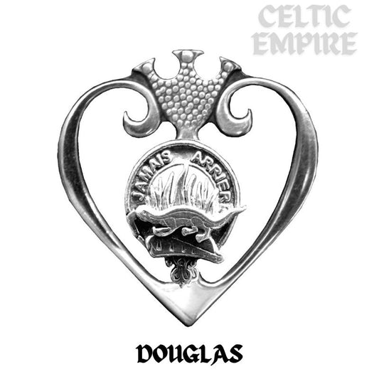 Douglas Family Clan Crest Luckenbooth Brooch or Pendant