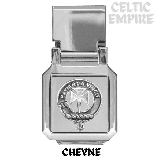Cheyne Scottish Family Clan Crest Money Clip