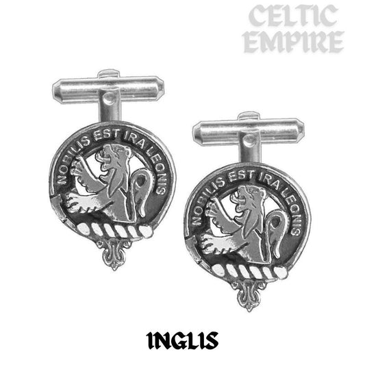 Inglis Scottish Family Clan Crest Cufflinks