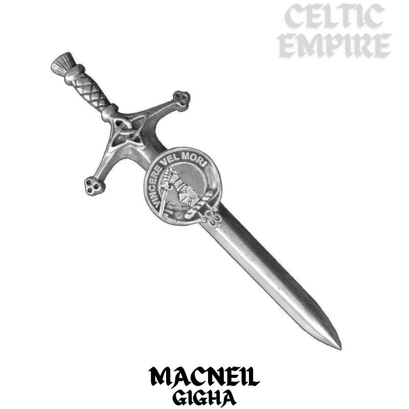 MacNeill (Gigha & Colonsay) Family Clan Crest Kilt Pin, Scottish Pin