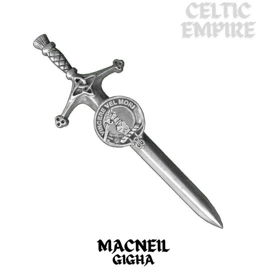 MacNeill (Gigha & Colonsay) Family Clan Crest Kilt Pin, Scottish Pin