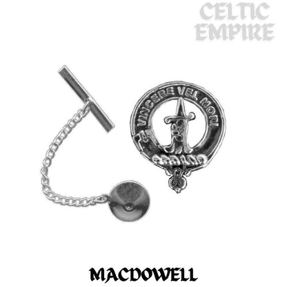 MacDowell Family Clan Crest Scottish Tie Tack/ Lapel Pin