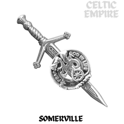 Somerville Scottish Small Family Clan Kilt Pin