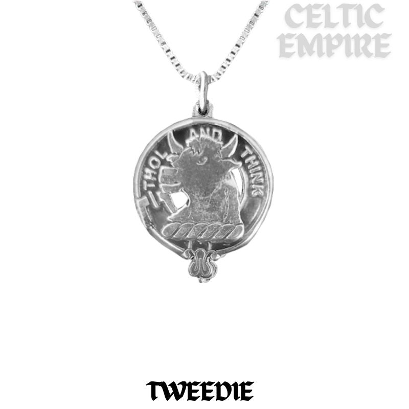 Tweedie Family Clan Crest Scottish Pendant