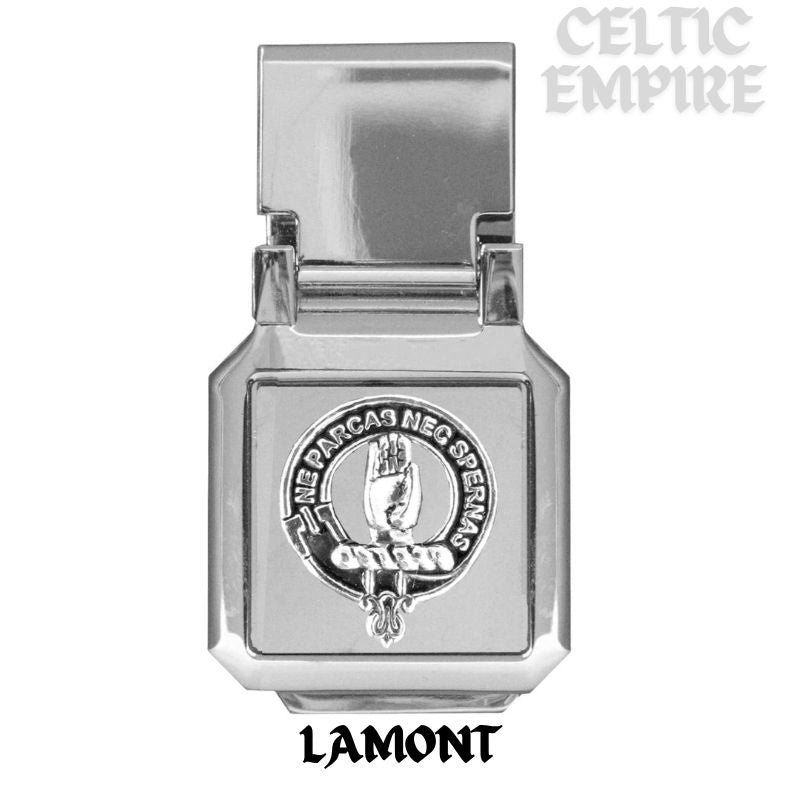Lamont Scottish Family Clan Crest Money Clip