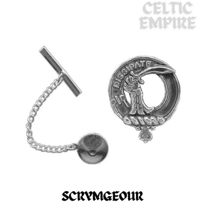 Scrymgeour Family Clan Crest Scottish Tie Tack/ Lapel Pin