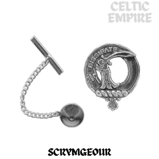 Scrymgeour Family Clan Crest Scottish Tie Tack/ Lapel Pin