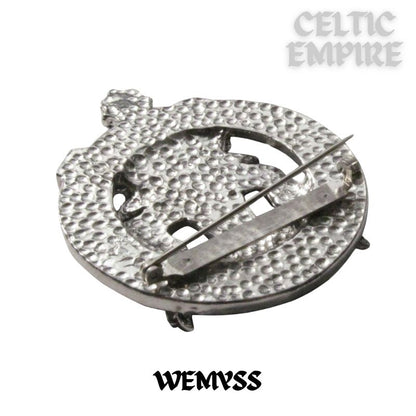Wemyss Family Clan Crest Scottish Cap Badge