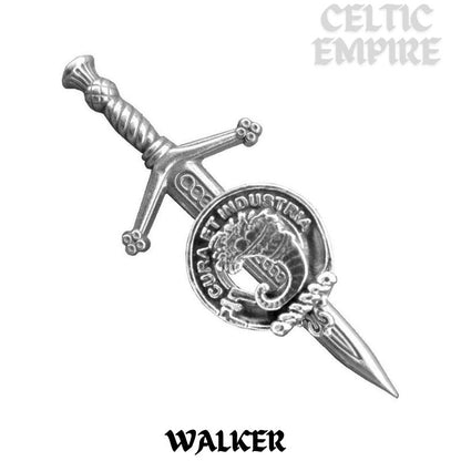 Walker Scottish Small Family Clan Kilt Pin