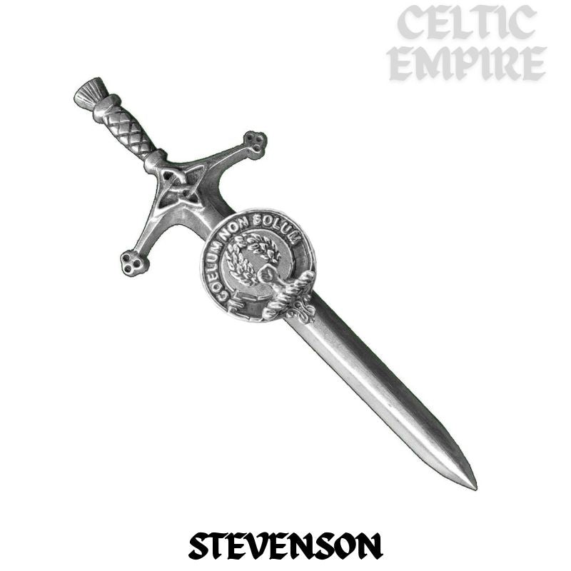 Stevenson Family Clan Crest Kilt Pin, Scottish Pin