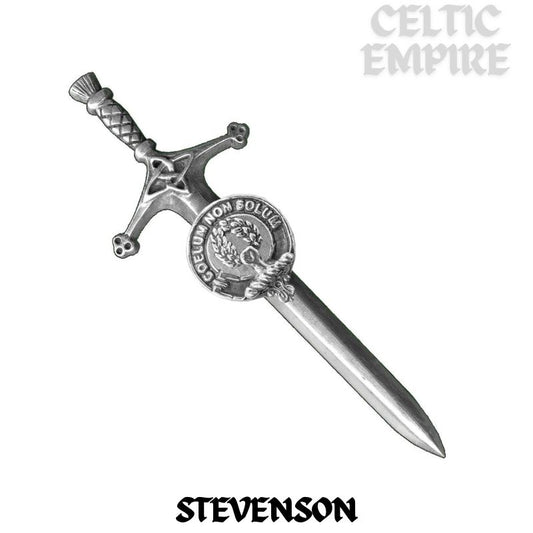 Stevenson Family Clan Crest Kilt Pin, Scottish Pin