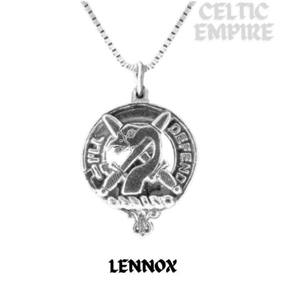 Lennox Family Clan Crest Scottish Pendant