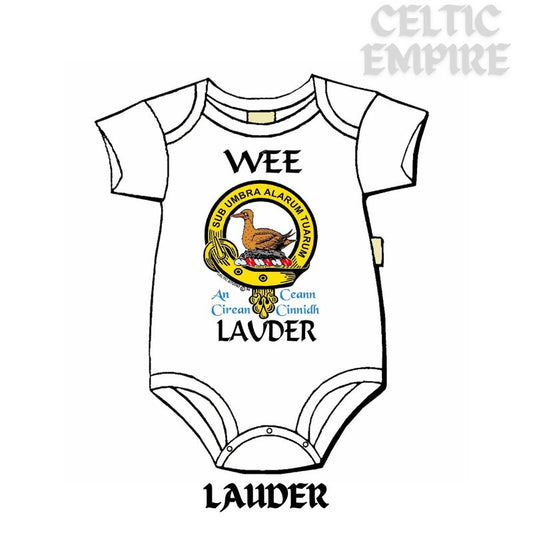 Lauder Scottish Family Clan Crest Baby Jumper