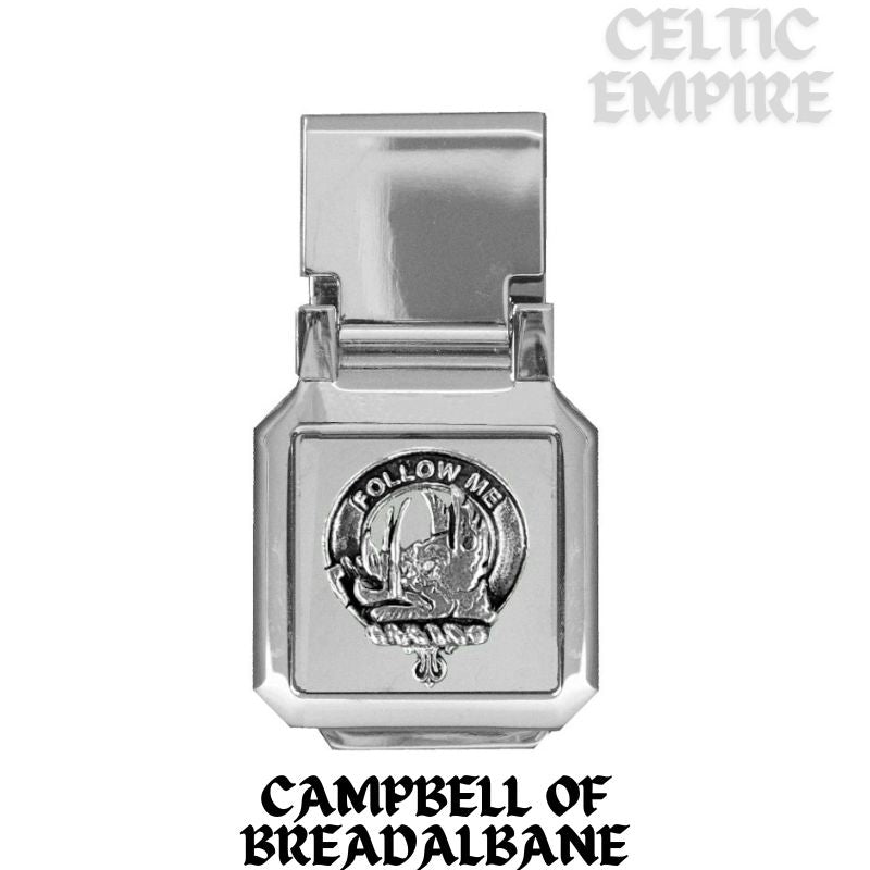 Campbell Breadalbane Scottish Family Clan Crest Money Clip