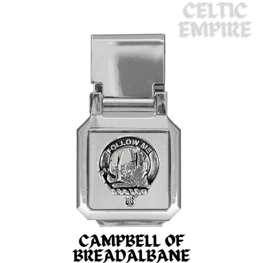 Campbell Breadalbane Scottish Family Clan Crest Money Clip