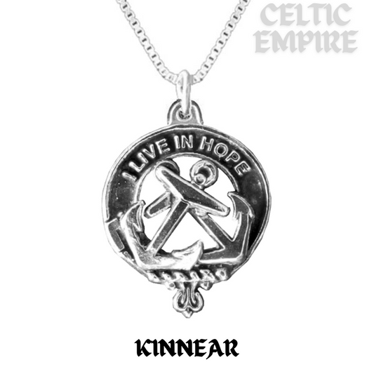 Kinnear Family Clan Crest Scottish Pendant