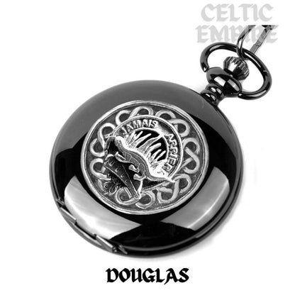 Douglas Scottish Family Clan Crest Pocket Watch
