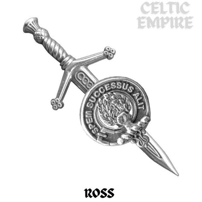 Ross Scottish Small Family Clan Kilt Pin