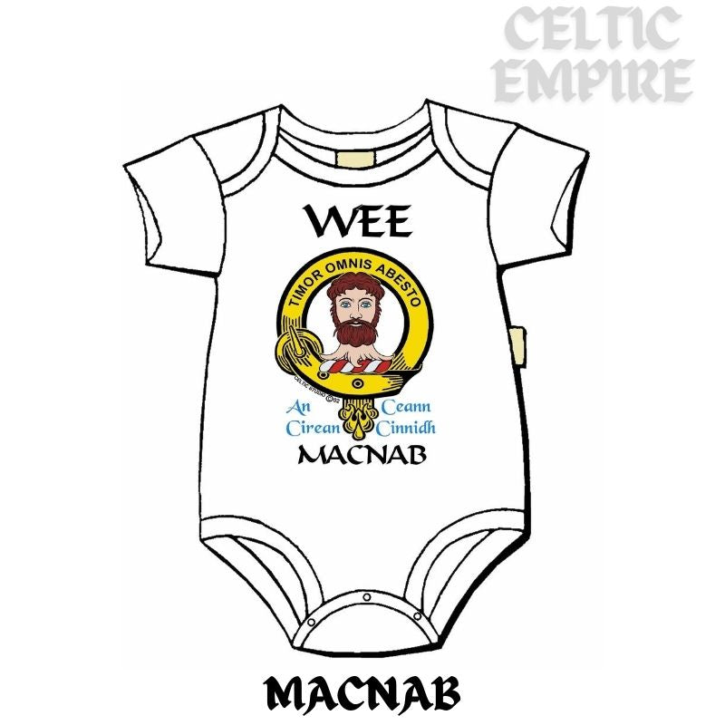 MacNab Scottish Family Clan Crest Baby Jumper