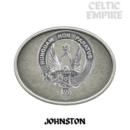 Johnston Family Clan Crest Regular Buckle